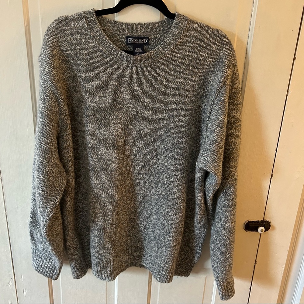 Wool Blend Lands End Sweater